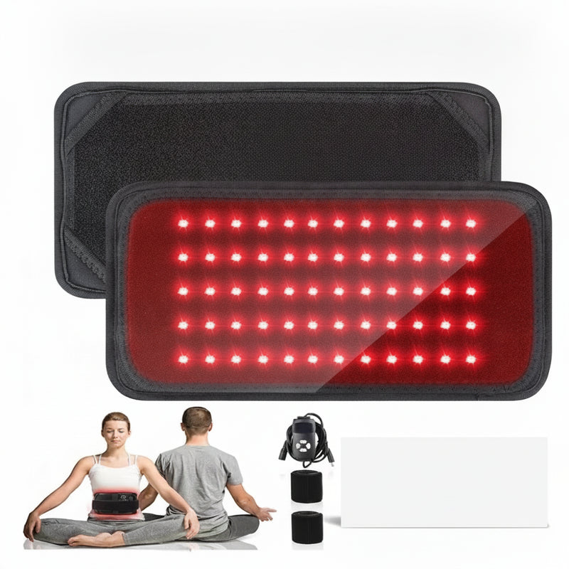 Cinto Aurora de luz vermelha e infravermelho — painel de 60 LEDs